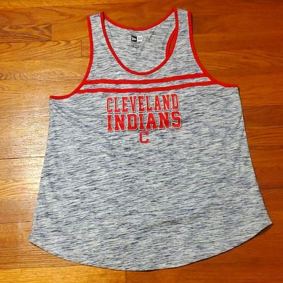 Genuine Merchandise Tops - 🎉4/$8 Cleveland Indians racer tank top size 2XL